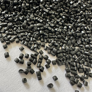 100%Virgin HDPE/<b>PP</b> Plastic Black Color Masterbatch Granules - Product Image 2
