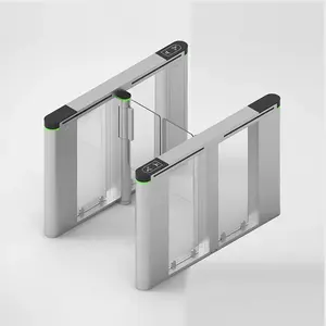 Puertas de Acceso Peatonal para Edificios de Oficinas y Supermercados, con Reconocimiento Facial y Torniquete con Reconocimiento de Códigos QR - Product Image 2