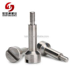 304 316 A2 A4 Machine à tête cylindrique en acier inoxydable <span class=keywords><strong>Vis</strong></span> à tête fendue Din 923 <span class=keywords><strong>Vis</strong></span> à épaulement M2 M3 M4 M5 M6 M8 <span class=keywords><strong>M10</strong></span> - Product Image 6