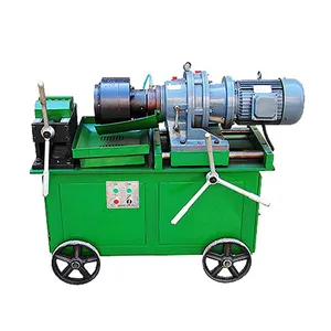 China Manufacturer Steel Sleeve Reinforcing Rebar Coupler Thread Rolling Machine