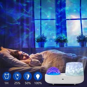 Projecteur de lumière nocturne pour enfants Ocean Wave, projecteur 360 ° Lampe de méduses rotative, chambre d'enfant, <span class=keywords><strong>plafond</strong></span>, cadeau d'anniversaire, cadeau de Noël - Product Image 3