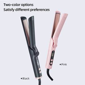 Plancha y rizador de pelo multiusos de doble función con ajuste de aire frío para uso doméstico - Product Image 4
