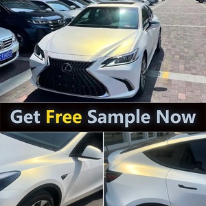 Пленка для оклейки авто из ТПУ, 1.52*3м, 568 цветов, матовая, хромированная, оранжево-желтая, с эффектом изменения цвета, виниловая, гарантия 10 лет - Product Image 4