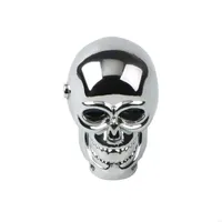 XG 2025 OEM universel JDM Racing LED Light Skull en alliage d'aluminium, levier de vitesses automatique, double pommeau de vitesse pour voiture