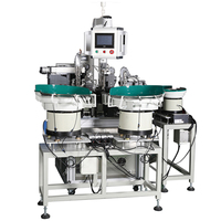 Machine automatique d'insertion et d'assemblage de filtres pour embouts de pipettes/Machine entièrement automatique d'assemblage d'embouts de pipettes avec filtre