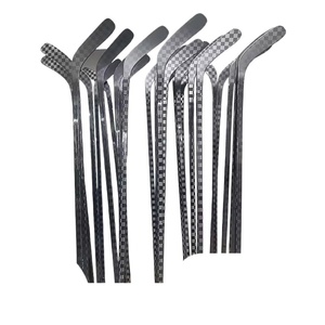 Bâton de hockey sur glace aérospatial personnalisé pour enfants adultes en fibre de carbone finition de poignée de hockey monobloc écologique modèle de marque <span class=keywords><strong>AKJ</strong></span> - Product Image 1