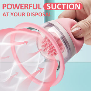 New Fashion Rechargeable Vibration Breast Enhancement <b>Machine</b> Breast Massage Enhancer Vacuum Negative <b>Massager</b> - Product Image 2