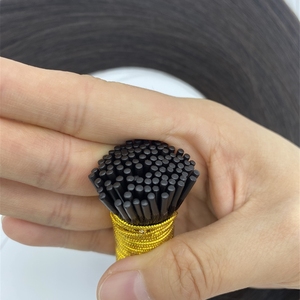 Vente en gros Extensions de cheveux russes pré-collées I Tips <span class=keywords><strong>Micro</strong></span> Links de cheveux humains Itip Extensions de cheveux humains - Product Image 5