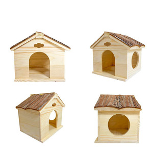 <b>Pine</b> Birdhouse Wooden Bird Nest 24x15.5x19cm Durable Rectangle Shape For Garden Ornaments - Product Image 5