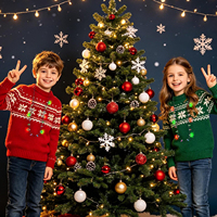Collier cloche de Noël LED personnalisé avec logo OEM, bijoux clignotants de marque privée, vente en gros directe d'usine pour jouets promotionnels