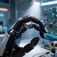 Motor CC sin escobillas sin núcleo de 12 mm con codificador y engranaje planetario para robot humanoide, dedo robótico y hogar inteligente