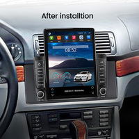 Lecteur DVD de voiture MEKEDE Android IPS 2.5D avec écran DSP pour BMW X5 E39 E53 4+64G 4G LTE Wifi GPS BT Stéréo Audio SWC