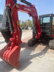 Mini-excavatrice Yanmar VIO55 d'occasion du Japon, en bon état, 5,5 tonnes, VIO55-5 VIO55-6, petite pelle sur chenilles, en stock - Product Image 4