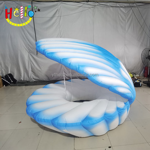 Concha de Sirena Inflable con Luz LED Personalizada y Concha Marina Inflable con Luz LED para Uso en Exteriores, en Venta - Product Image 6