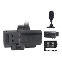 Cámara para Coche con GPS, ADAS, BSD, 1080p, 4G, ADAS, DSM, AHD, 4 Cámaras para Camión, Taxi, Coche, Cámara Oculta con GPS
