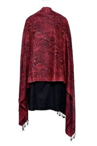 Elegant Ethnic Party Wear Viscose Weaved Stole Long Women's Fashion <b>Shawl</b> Soft Feel Winter Breathable Evening Gatherings Formal - Product Image 4