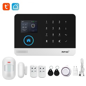 Sistem <span class=keywords><strong>Alarm</strong></span> Rumah Tuya WiFi <span class=keywords><strong>GSM</strong></span> 2G/4G CID dengan Layar 2.4 Inci, Paket Sistem <span class=keywords><strong>Alarm</strong></span> Anti Maling dengan Contact ID - Product Image 5