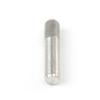 Goupilles d'alignement parallèles moletées en acier inoxydable 304 pour assemblage de précision