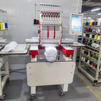 Machine à broder numérique à 9 aiguilles pour travaux de logo simples et complexes
