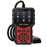 Lector de Códigos OBDII V511 en Oferta, Borrador de Códigos de Error en Varios Idiomas, Herramienta de Diagnóstico Portátil, Escáner de Códigos OBD2/EOBD OBDII V511
