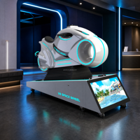 Simulateur de mouvement de réalité virtuelle VR Space Wheel Ruiying VM-R213 pour les centres de divertissement en salle et les parcs d'attractions familiaux