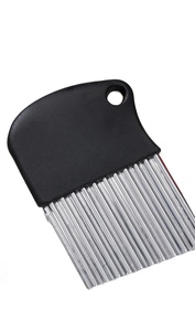 Wholesale <b>Multifunction</b> Stainless Steel Wave Blade Knife Onion <b>Vegetable</b> <b>Cutter</b> Comfortable Handle Potato Slicer Home Kitchen - Product Image 2