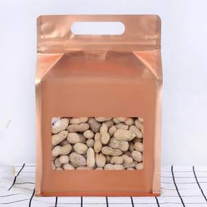 Sac à huit côtés large et mat personnalisé en gros, sac à bonbons, sac à grains avec poignée - Product Image 6