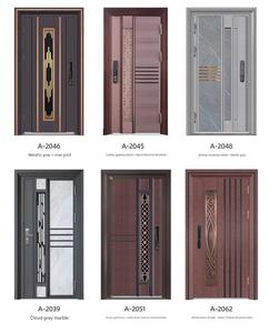 Custom Size Modern <strong>Design</strong> Stainless Steel Anti-Theft Security <strong>Door</strong> for Commercial &amp; Residential Use for Export - Product Image 5