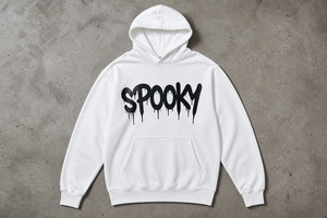 Sudadera con Capucha Personalizada Estilo Urbano con Estampado de Grafiti Atrevido y Espeluznante, Sudadera de Felpa Gruesa, Directo de Fábrica - Product Image 2