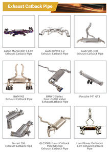 Fabbrica di alta qualità in titanio Valvetronic sistema di scarico Catback marmitta per Land Rover difensore 3.0T modello di auto - Product Image 5