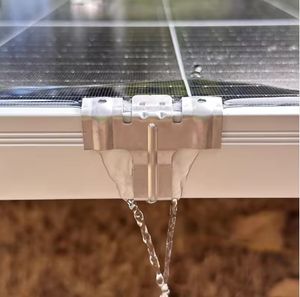 Clip de drainage d'eau pour panneau solaire 30/35/40 mm, SUS304, système photovoltaïque autonettoyant, clips de décharge d'eau - Product Image 3