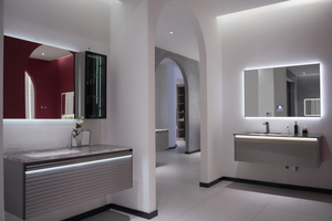 Vanités de salle de bain personnalisables Matières premières avec règle de couleur de produit personnalisée Bienvenue sur devis Prix de production selon la demande - Product Image 4