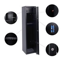 5 Metall pistole Safe Cabinet Gun Lagers chrank Home Safety Digital Lock Gun Safe Für die Sicherheit