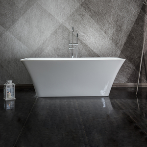<span class=keywords><strong>Baignoire</strong></span> en acrylique autoportante-<span class=keywords><strong>Baignoire</strong></span> SPA <span class=keywords><strong>de</strong></span> 60 pouces avec base antidérapante et dossier profilé - Product Image 3