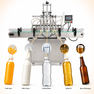 Machine de remplissage automatique de crème cosmétique, lotion et miel BRENU pour petites entreprises, ligne de remplissage de pots et bouteilles, fabricant de machines de remplissage - Product Image 4