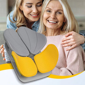 Cojín de malla transpirable para asiento de coche, ergonómico, soporte lumbar ajustable de múltiples lados - Product Image 1