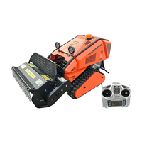Tondeuse à gazon robotisée multifonctionnelle industrielle de haute qualité 48V 1000mm certifiée CE sans fil avec moteur diesel 4 temps pour l'agriculture
