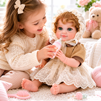 Poupées Reborn Yeezwood Art de 50 cm, poupées réalistes pour bébés, poupées Reborn en silicone, jouets pour filles