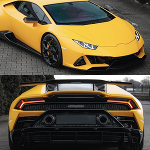ชุดแต่งคาร์บอนไฟเบอร์คุณภาพสูงใหม่สำหรับ Huracan LP610/LP580/Evo-กันชนหน้า/หลัง ติดตั้งแบบขันสกรู รับประกัน 1 ปี - Product Image 1