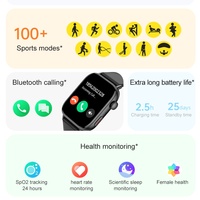 Reloj Inteligente Yawell Personalizado P93, Etiqueta Blanca de Fábrica, ODM, Forma Cuadrada, Cargador Inalámbrico, Monitor de Salud para Mujer y Hombre, Relojes Inteligentes