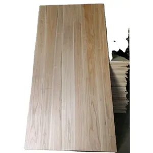 Precio al por mayor de madera de Paulownia, suministro de fábrica personalizado, varios colores, tableros de madera, carbonización