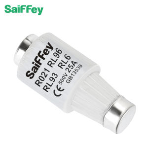 Saiffey-Fusible cilíndrico R021 serie HRC, fusible cerámico tipo tornillo, AC/DC 500V, para la serie R021 - Product Image 2