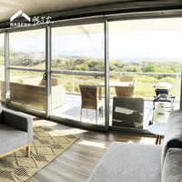 Tente d'hôtel modulaire, alternative économique à la maison mobile en conteneur pour les sites d'hôtellerie de villégiature et de glamping