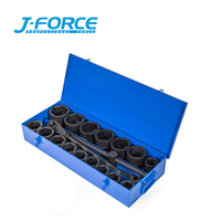 1 21pcs sae Jumbo impact socket set art toolkit outils automobiles outils et équipement de construction électrique