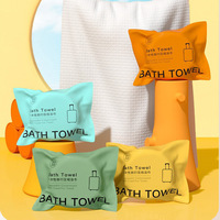 Disposable Enlarge and Thicken Disposable 70x140 Non-Woven Salon Spa Compressed Bath Towel for Adults Face Use