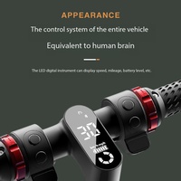 Scooter électrique urbain 350W avec batterie 6Ah / 7,5Ah, pneu anti-éclatement de 8 pouces, autonomie de 22-26 km, scooter électrique pour adultes