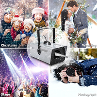 Machine à neige populaire de 1500 W pour les fêtes de Noël et les spectacles de grande envergure
