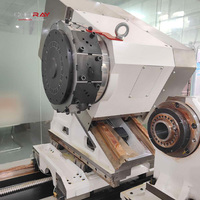 Mesin Bubut CNC FANUC COORAY CRL200MSYC Daya Tinggi Turret Horizontal Slant Bed Sub Spindle untuk Pemesinan Bubut dan Frais dengan Akurasi 0.005mm