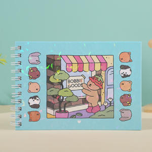 <span class=keywords><strong>Livre</strong></span> de coloriage personnalisé pour enfants, carnet à spirales mignon, <span class=keywords><strong>livre</strong></span> de coloriage pour enfants, soulagement du stress, peinture, dessin, livres de coloriage pour cadeau - Product Image 2