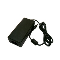 Adaptateur secteur de bureau 60W 24V 2.5A avec prise US/EU/UK/AU pour équipement industriel LED CCTV, certifié CE FCC UKCA SAA, OEM disponible